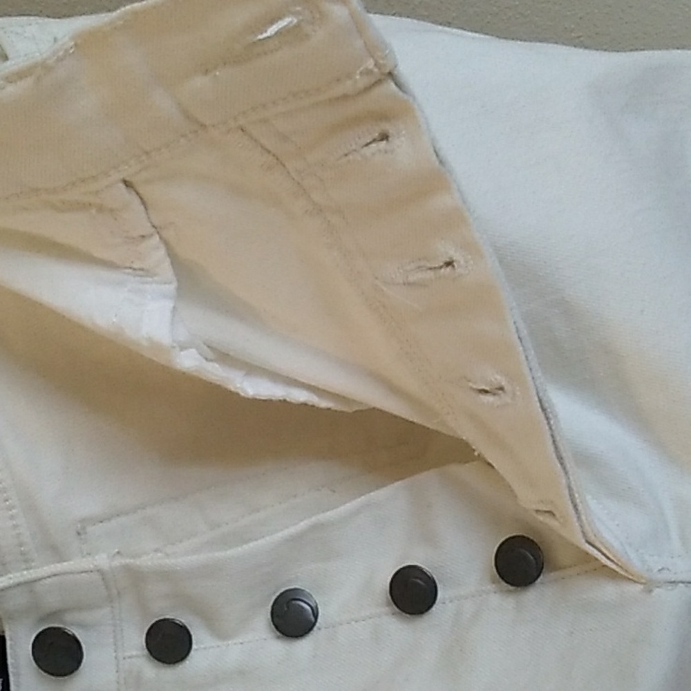Joe's Jeans High Rise Women Jeans in Cream NWOT - Picture 5 of 7
